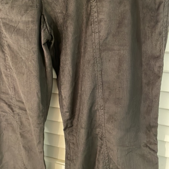 Vintage Armani Collezioni Fine Cord Gray Khaki Lux Trousers - Picture 6 of 10